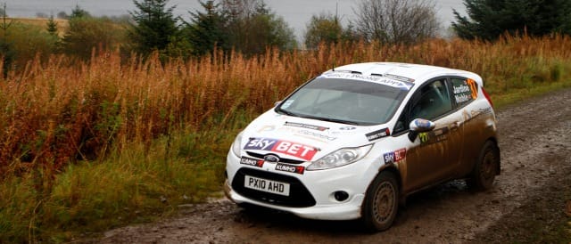 Tony Jardine overcame technical problems and a puncture to claim a class podium on the IRC qualifier.