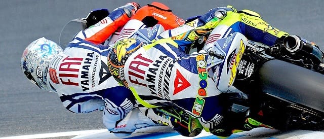 Valentino Rossi and Jorge Lorenzo - Photo Credit: MotoGP.com