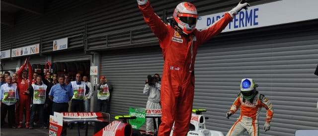 Raikkonen's last F1 victory was at the 2009 Belgian Grand Prix  - Photo Credit: Ferrari