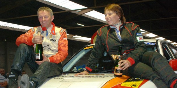 Andy Rowe and Cat Lund (Photo Credit: www.rallyfreaks.be)