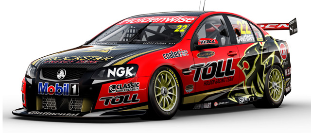 HRT 2012 Livery Photo credit: Holden Racing Team