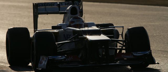 Kamui Kobayashi - Photo Credit: Sauber Motorsport AG
