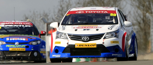 Tony Hughes scored points for Speedworks in all three of the weekend's races (Photo Credit: btcc.net)
