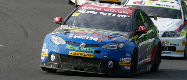 Jason Plato missed the start of race one, but bounced back with third in race two (Photo Credit: btcc.net)