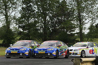 Mixed year for Jason Plato but still in the hunt for the title - Photo: BTCC.net