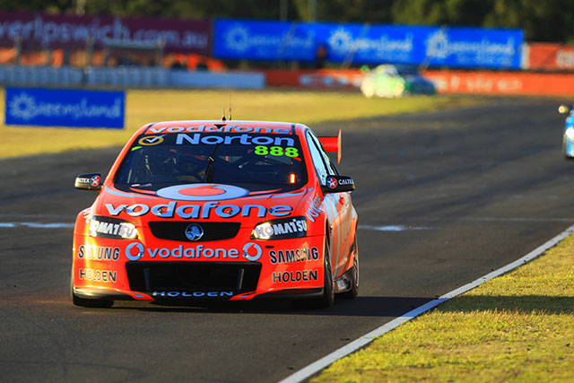 Craig Lowndes completes a clean sweep of the Ipswich 300 Photo credit: TeamVodafone