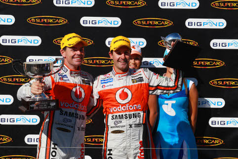 Jamie Whincup and Craig Lowndes were the men to beat in V8 Supercars (Photo Credit: Team Vodafone)