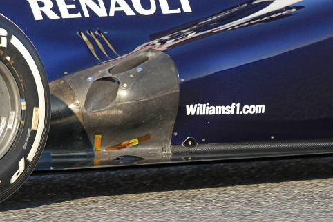 Williams FW35 exhaust (Photo Credit: Octane Photographic)