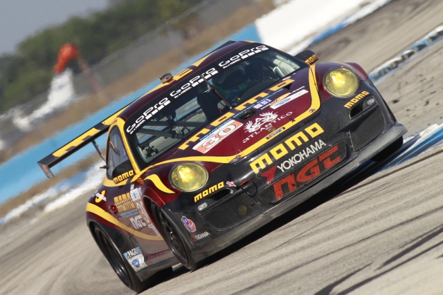 Edwards' #30 completed the class podium (Photo Credit: Porsche North America)
