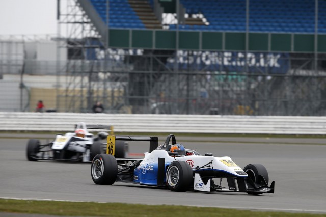 Tatiana in action at Silverstone (Image credit: FIA F3 Europe)