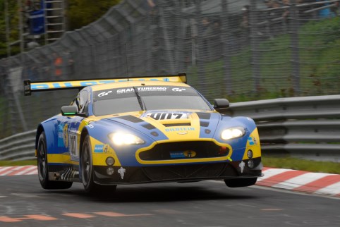 The Aston Martin Racing team were the surprise package of Sunday's racing (Photo Credit: Chris Gurton Photography)