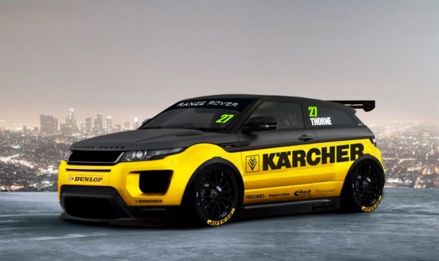 The team drew up plans for an NGTC Range Rover Evoque (Photo: Thorney Motorsport)
