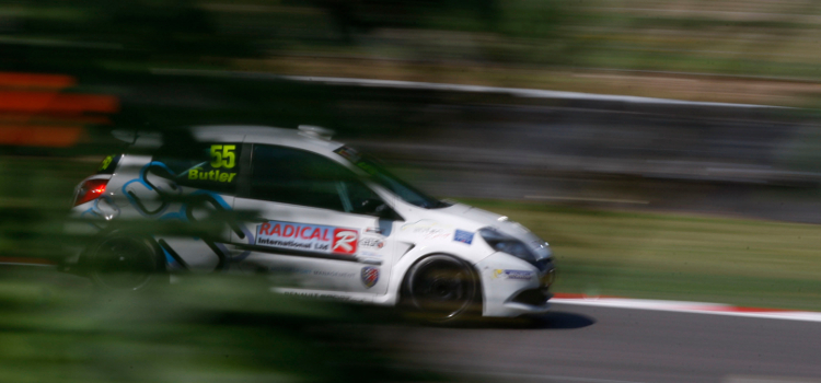 Butler Showed Some Strong Pace In The Third-Generation Clio - Credit: Jakob Ebrey Photography