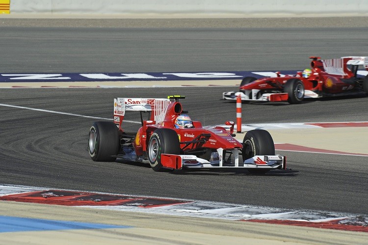 Fernando Alonso won for Ferrari in his first race for the team (Credit: Scuderia Ferrari Media)