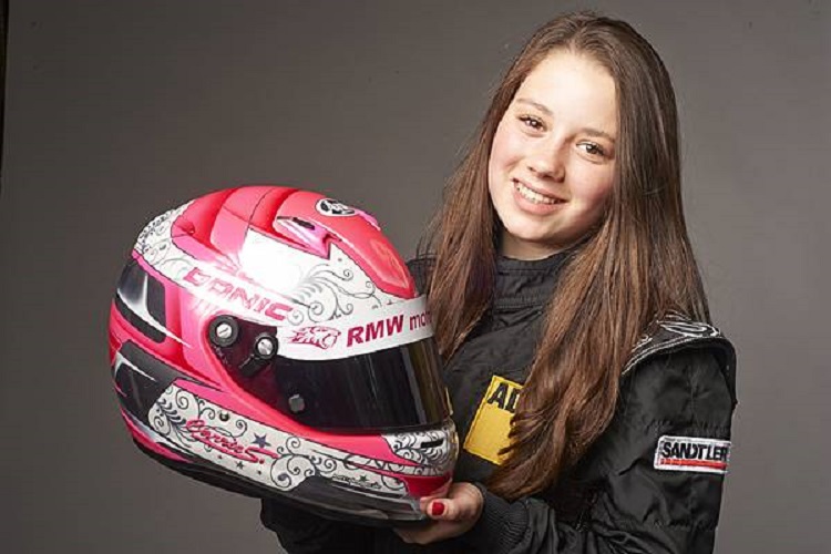 Carrie schreiner begann mit ihrer motorsportkarriere im kartsport. 