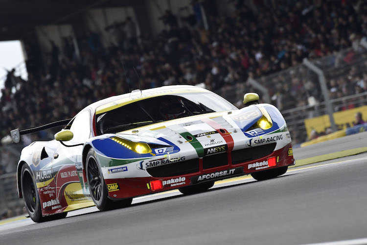 AF Corse finished a strong 2nd and 3rd (Credit: Ferrari)