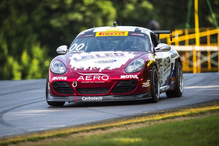 Fergus won the TC championship by 33 points in his Motorsports Promotions Porsche Cayman (Credit: WC Vision)