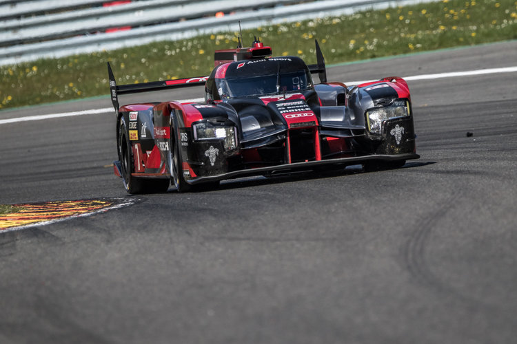 The #7 Audi will be the favourite after winning the last round at Spa and Topping the Test Day. (Adrenal Media - AdrenalMedia.com)