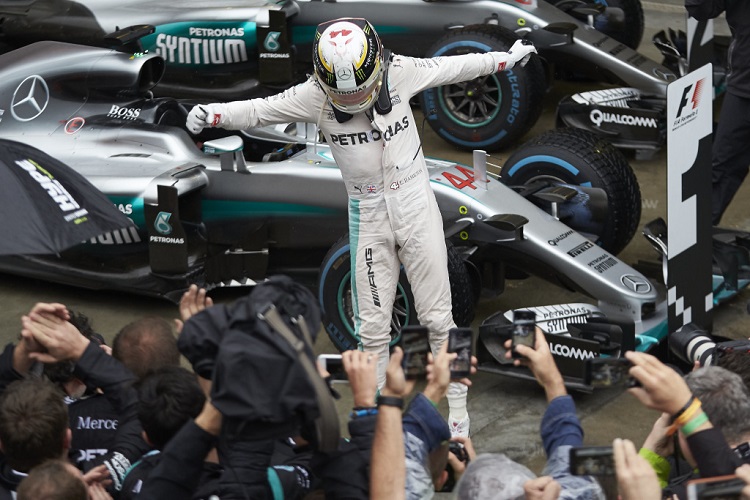 Lewis Hamilton - Credit: Mercedes AMG Petronas Formula One Team