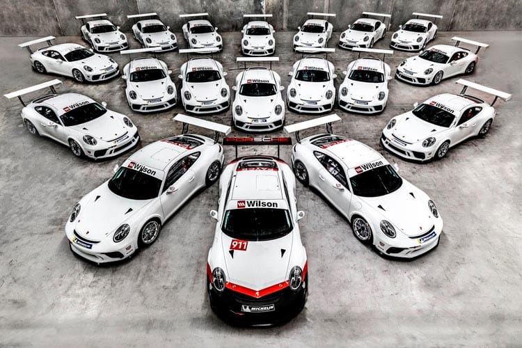 Second Generation Porsche 911 GT3 Cup cars arrive in Australia