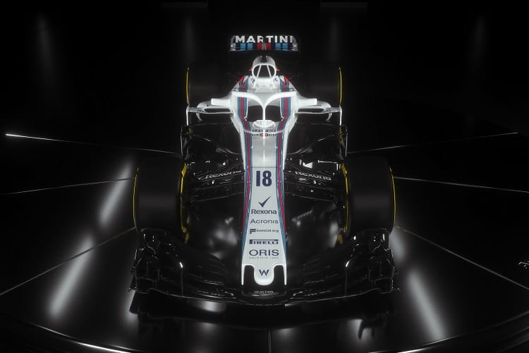 Williams unveiled the FW41 on Thursday