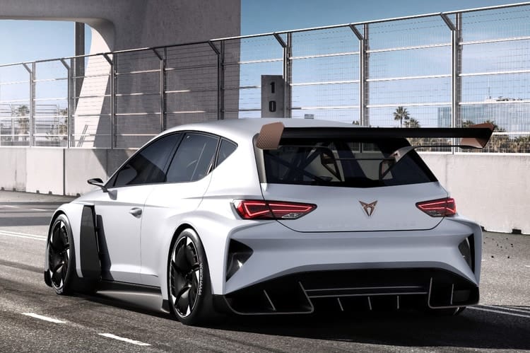 Rendering of the new Cupra e-Racer
