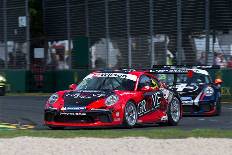 Stephen Grove - Porsche Carrera Cup Australia - Melbourne - Race 3