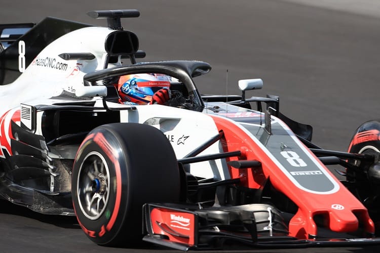 Romain Grosjean was the busiest driver on the final day of pre-season testing
