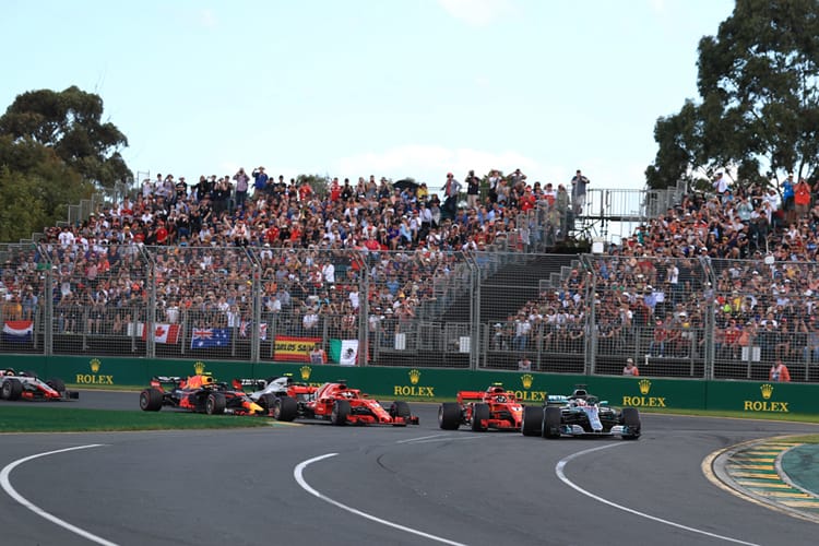 The 2018 Australian Grand Prix gets underway
