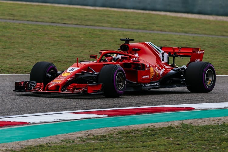 Sebastian Vettel was sixth and fourth in FP1 and FP2 respectively