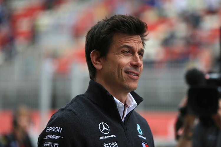 Toto Wolff at the Spanish Grand Prix
