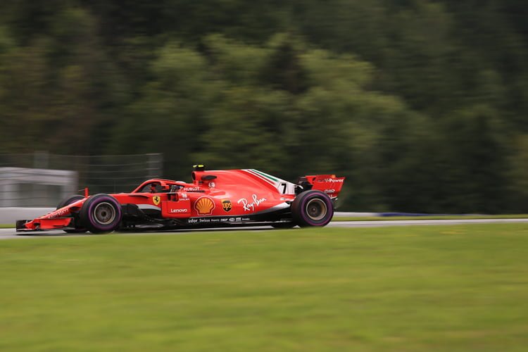 Kimi Räikkönen in Austrian GP FP2 - Formula 1