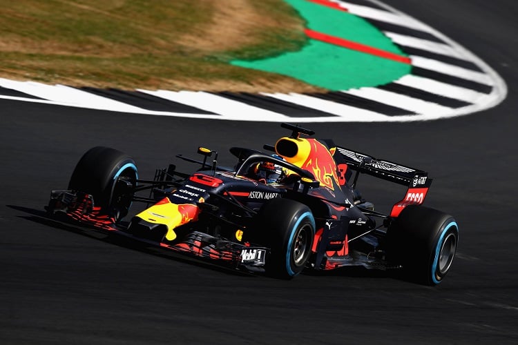 Daniel Ricciardo - Aston Martin Red Bull Racing - Silverstone