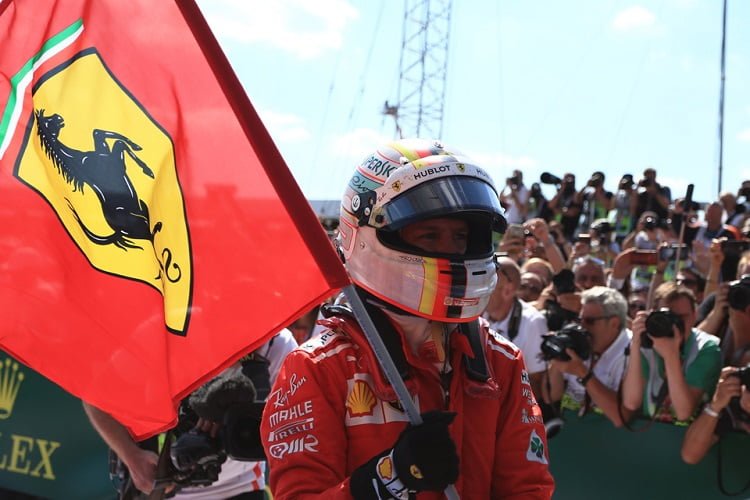 Sebastian Vettel - Scuderia Ferrari - Silverstone
