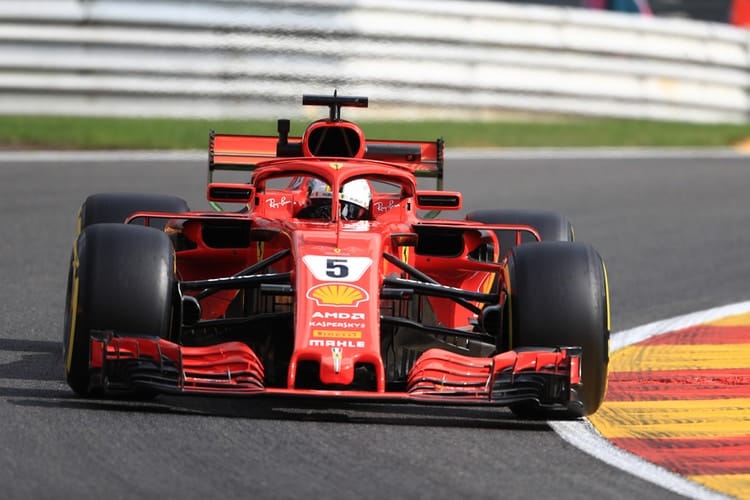 Sebastian Vettel - Belgian Grand Prix - F1