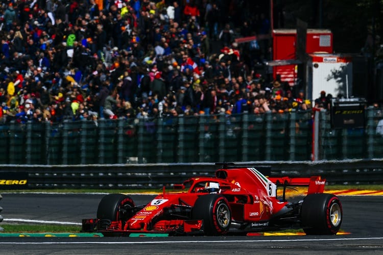 Sebastian Vettel - Scuderia Ferrari - Spa-Francorchamps