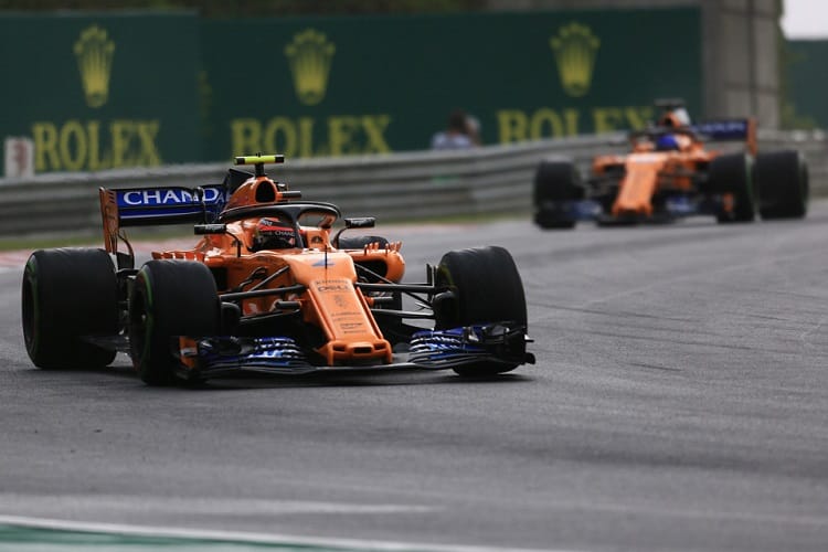 Stoffel Vandoorne & Fernando Alonso - McLaren F1 Team - Hungaroring