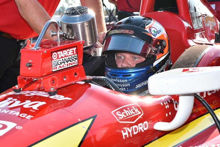 Felix Rosenqvist (SWE), Chip Ganassi Racing, Mid-Ohio Test, 2016 Verizon IndyCar Seres