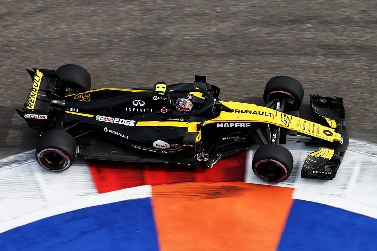 Artem Markelov - Renault Sport Formula One Team - Sochi Autodrom