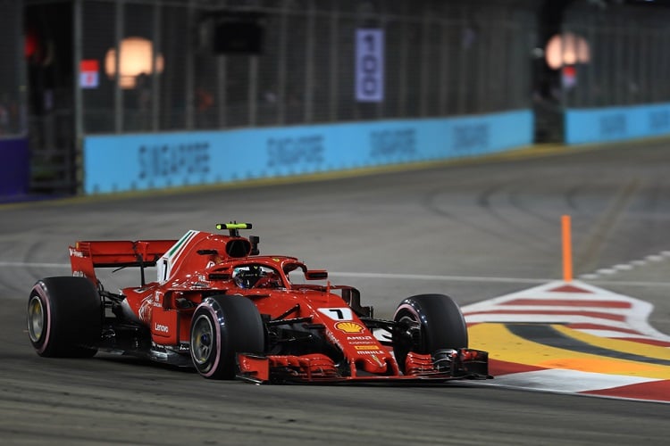 Kimi Räikkönen - Scuderia Ferrari - Marina Bay Street Circuit
