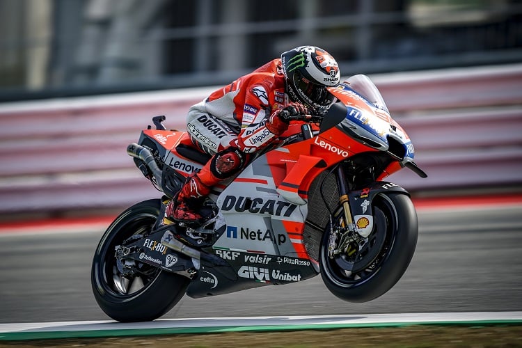 Jorge Lorenzo - Photo Credit: Ducati