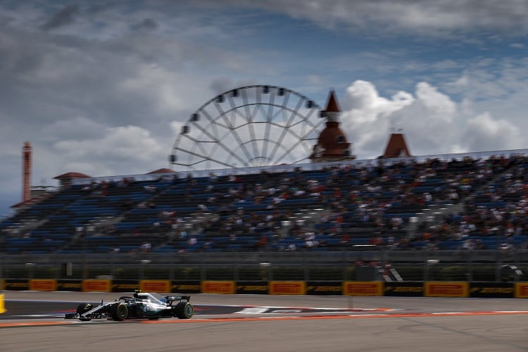 Valtteri Bottas - Mercedes AMG Petronas Motorsport - Sochi Autodrom