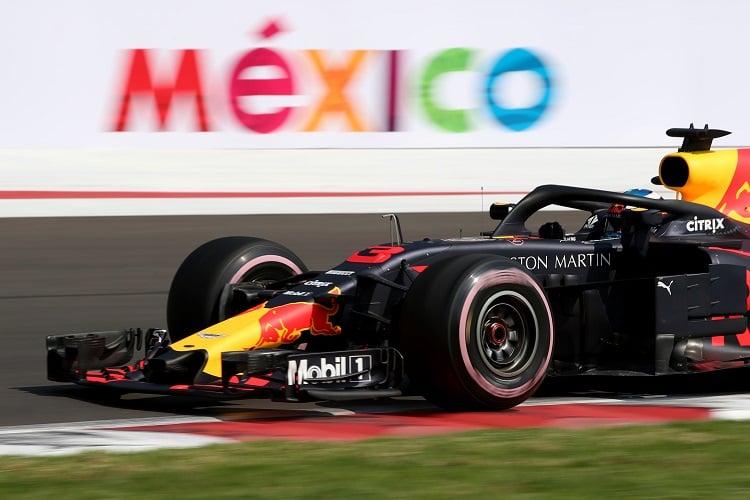 Daniel Ricciardo - Aston Martin Red Bull Racing - Autodromo Hermanos Rodriguez