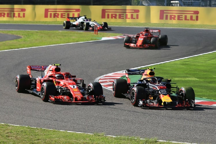 Max Verstappen & Kimi Räikkönen - Aston Martin Red Bull Racing & Scuderia Ferrari - Suzuka International Racing Course