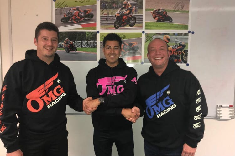 Gino Rea re-signs with OMG Racing