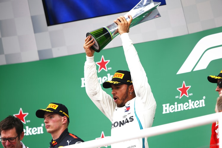Lewis Hamilton and Max Verstappen - Formula 1 - 2018 Brazilian GP