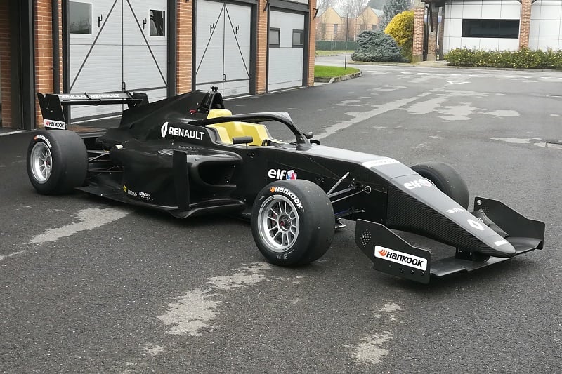 The new-for-2019 Eurocup Formula Renault car