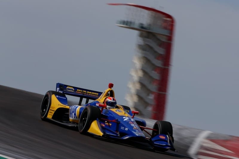 Alexander Rossi (USA), Andretti Autosport, 2019 NTT IndyCar Series, Circuit of the Americas Test