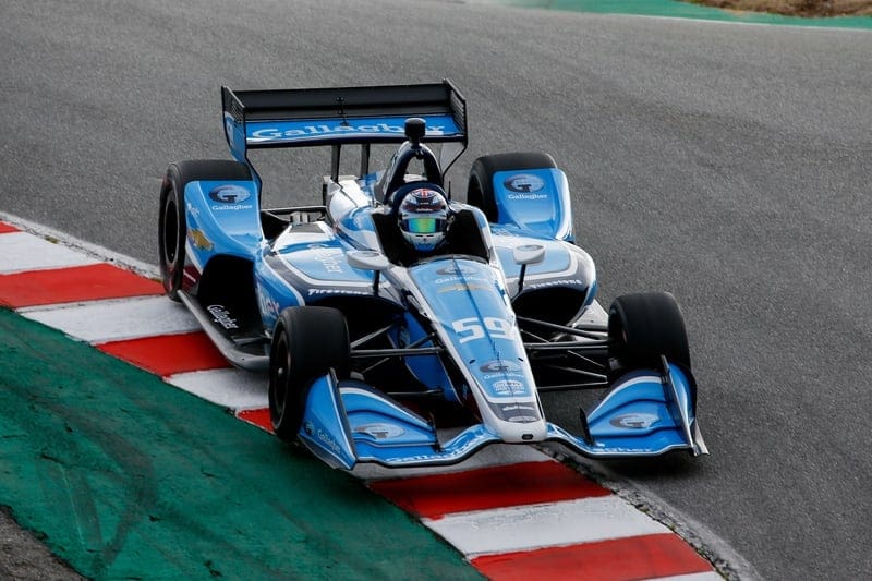 Max Chilton (GBR), Carlin, 2019 NTT IndyCar Series, Laguna Seca