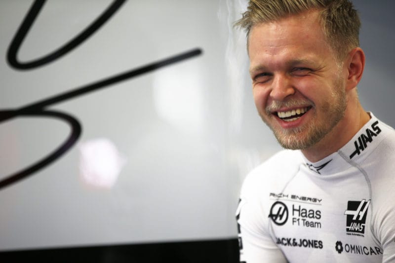 Kevin Magnussen - Rich Energy Haas F1 Team at the Circuit de Barcelona-Catalunya on the second day of the first 2019 FIA Formula 1 World Championship Pre-Season Test